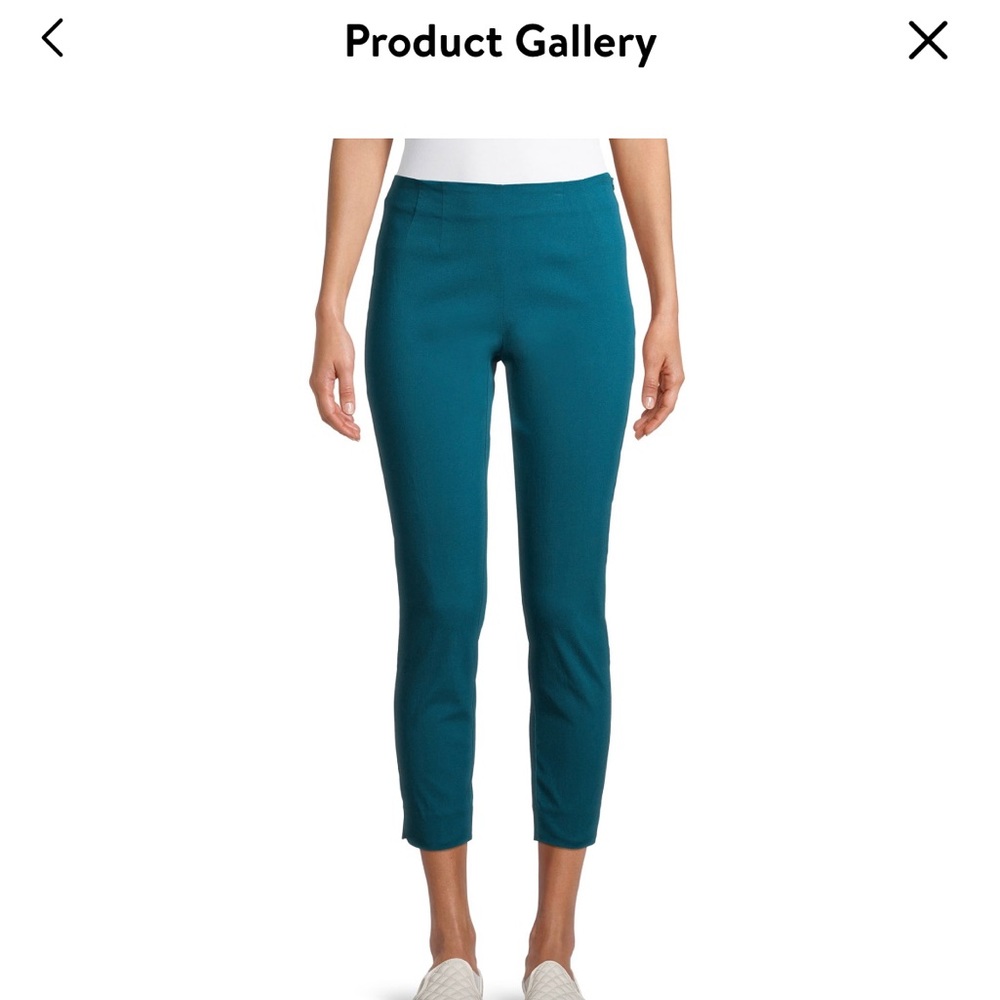 Womens cropped work slacks
